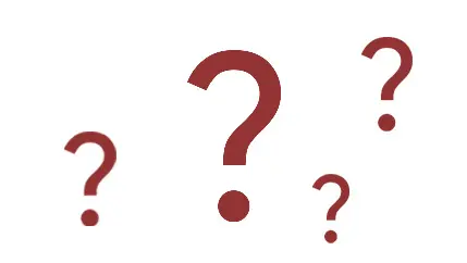 Illustration av frågetecken.