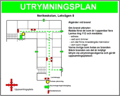 Utrymningsplan